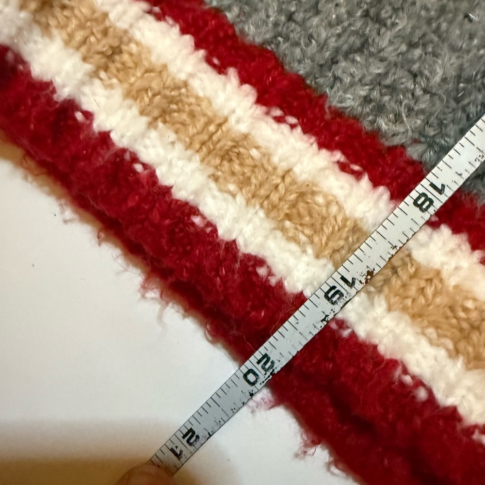 Vintage American Eagle Varsity Style full zip up sweater multicolor design - Picture 5 of 7